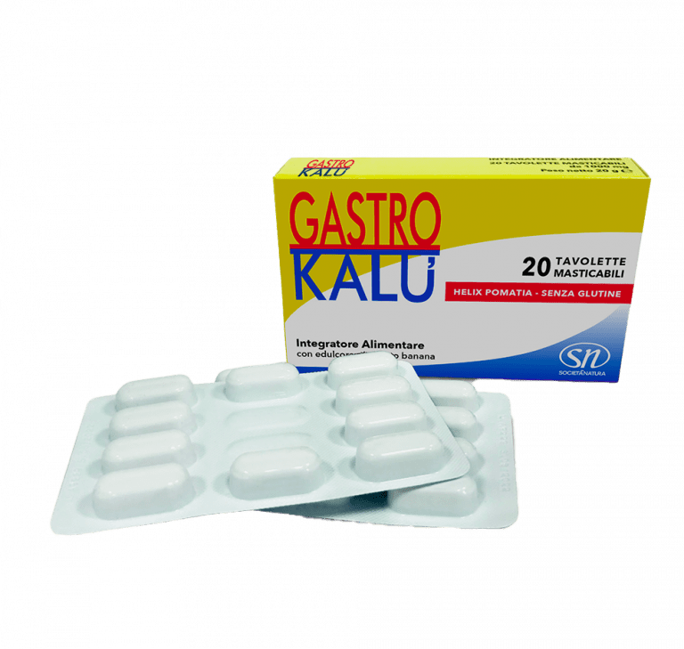 Società Natura Gastro Kaluma tavolette masticabili
