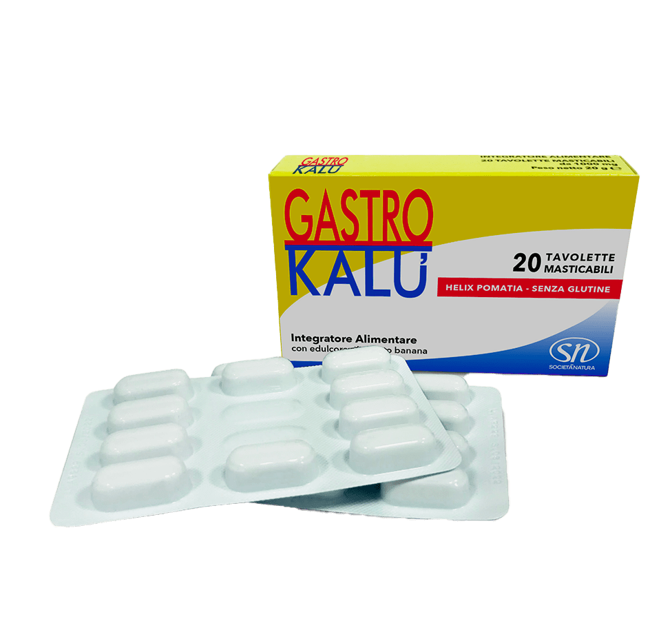 Società Natura Gastro Kaluma tavolette masticabili